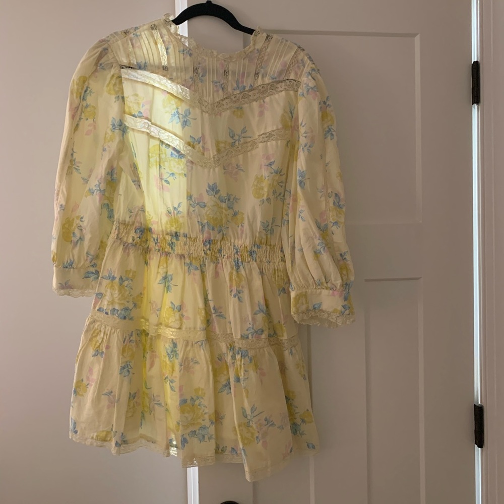 LoveShackFancy x Target Louise Pintuck Yoke Dress